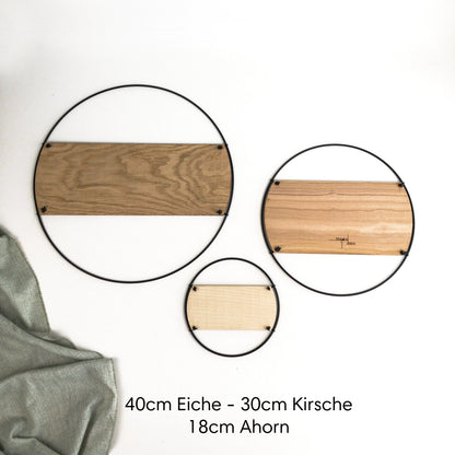 3D Zuhause personalisiertes Schild mit Koordinaten | Holzschild | Wandkranz