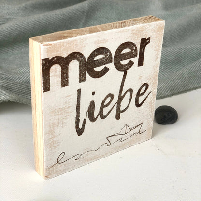 Meerliebe Schild